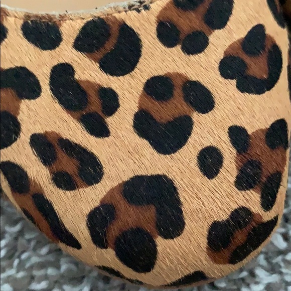 Barely Used J. Crew Lily Calf Hair Heels Size 10 - Picture 5 of 9